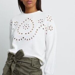 Rails Alice Eyelet sweatshirt